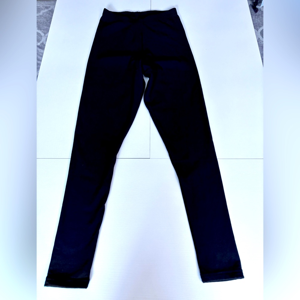 Plush Apparel Fleece-Lined Cotton Leggings Size S